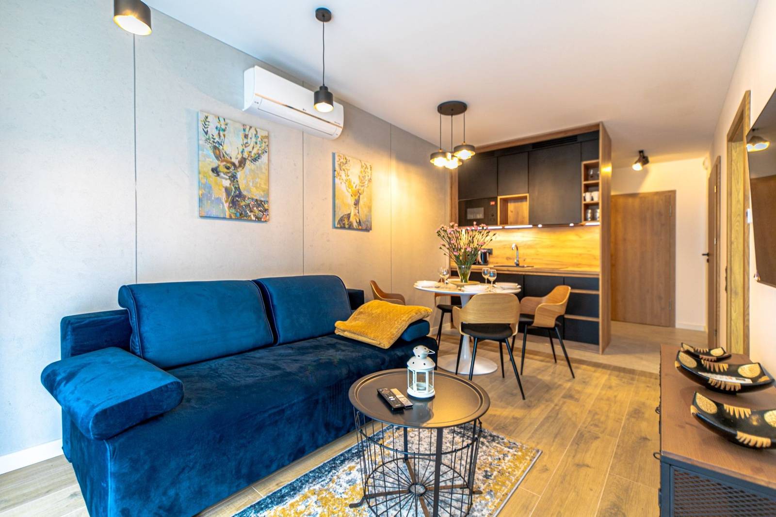 Appartement Airbnb remis en état à Liège